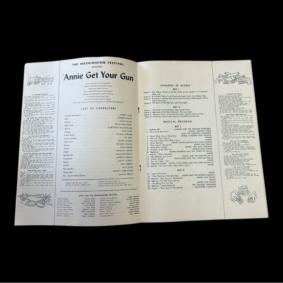 Annie Get Your Gun - 1953 - The Washington Festival Souvenir Booklet - Picture 3 of 3